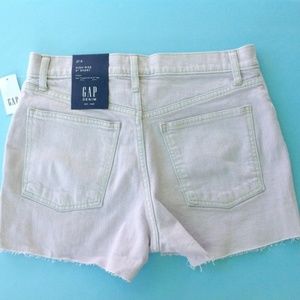 GAP High Rise 3" Denim Stretch Shorts- NWT